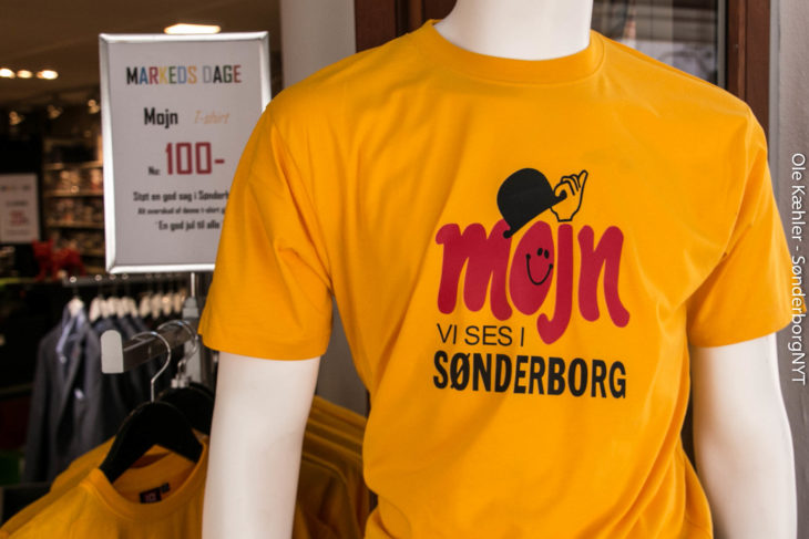 Baron Par Faktura Morgenholdets t-shirt-idé lyser op i bybilledet | SønderborgNYT
