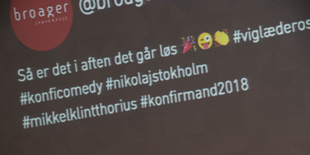 Til Konficomedy med Broager Sparekasse © SønderborgNYT