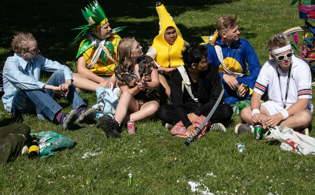 Folkeskolernes 9. klasser fejrer sidste skoledag © SønderborgNYT