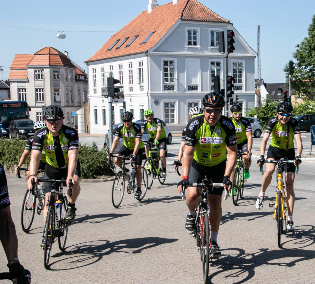 Team Giv Håb på kort visit © SønderborgNYT