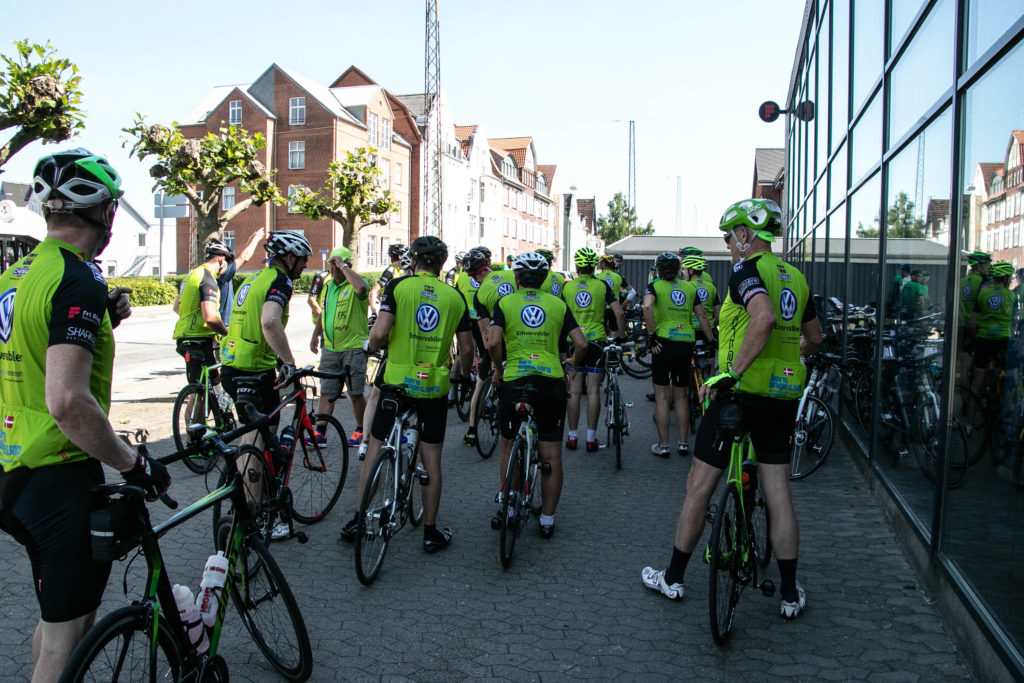 Team Giv Håb på kort visit © SønderborgNYT