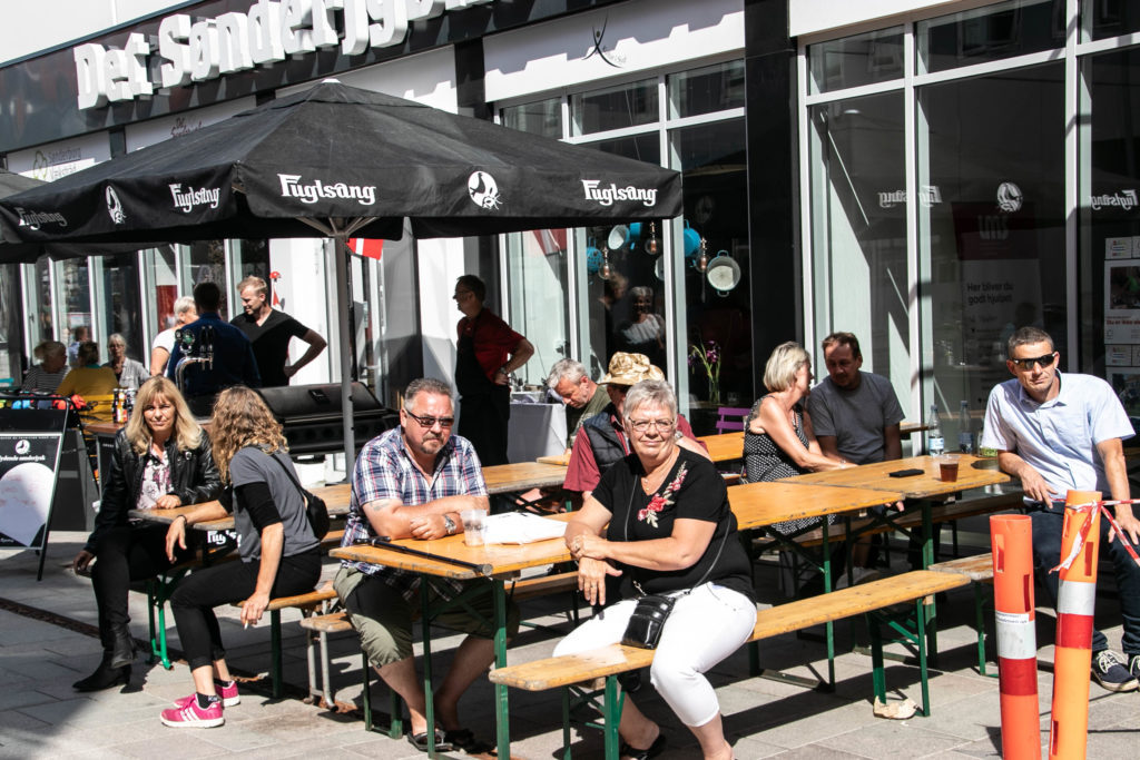 Hygge i Perlegade © SønderborgNYT