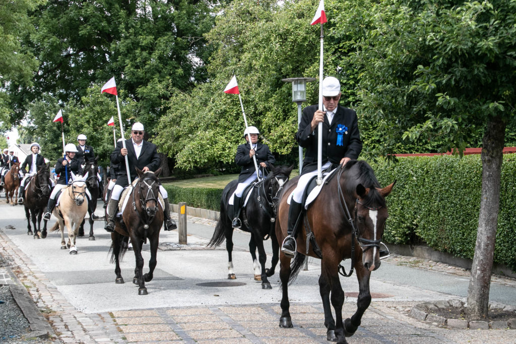 Rytteroptog gennem Broager © SønderborgNYT