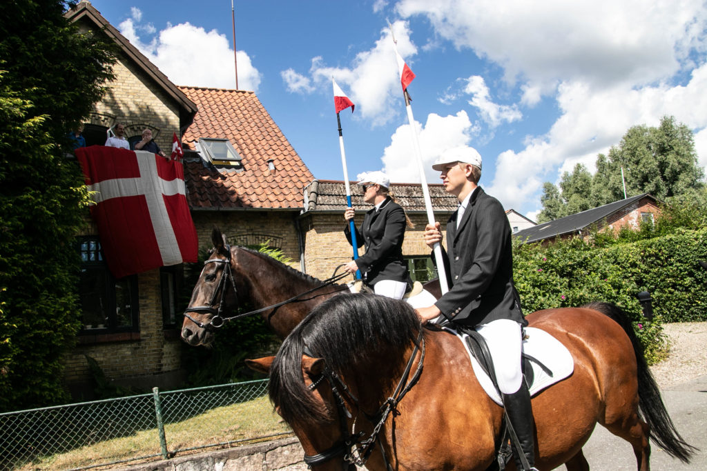 Rytteroptog gennem Broager © SønderborgNYT