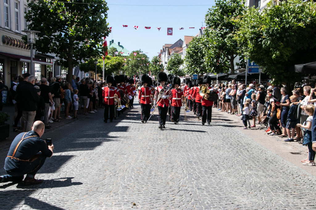 Ryttere og musik gennem byen © SønderborgNYT