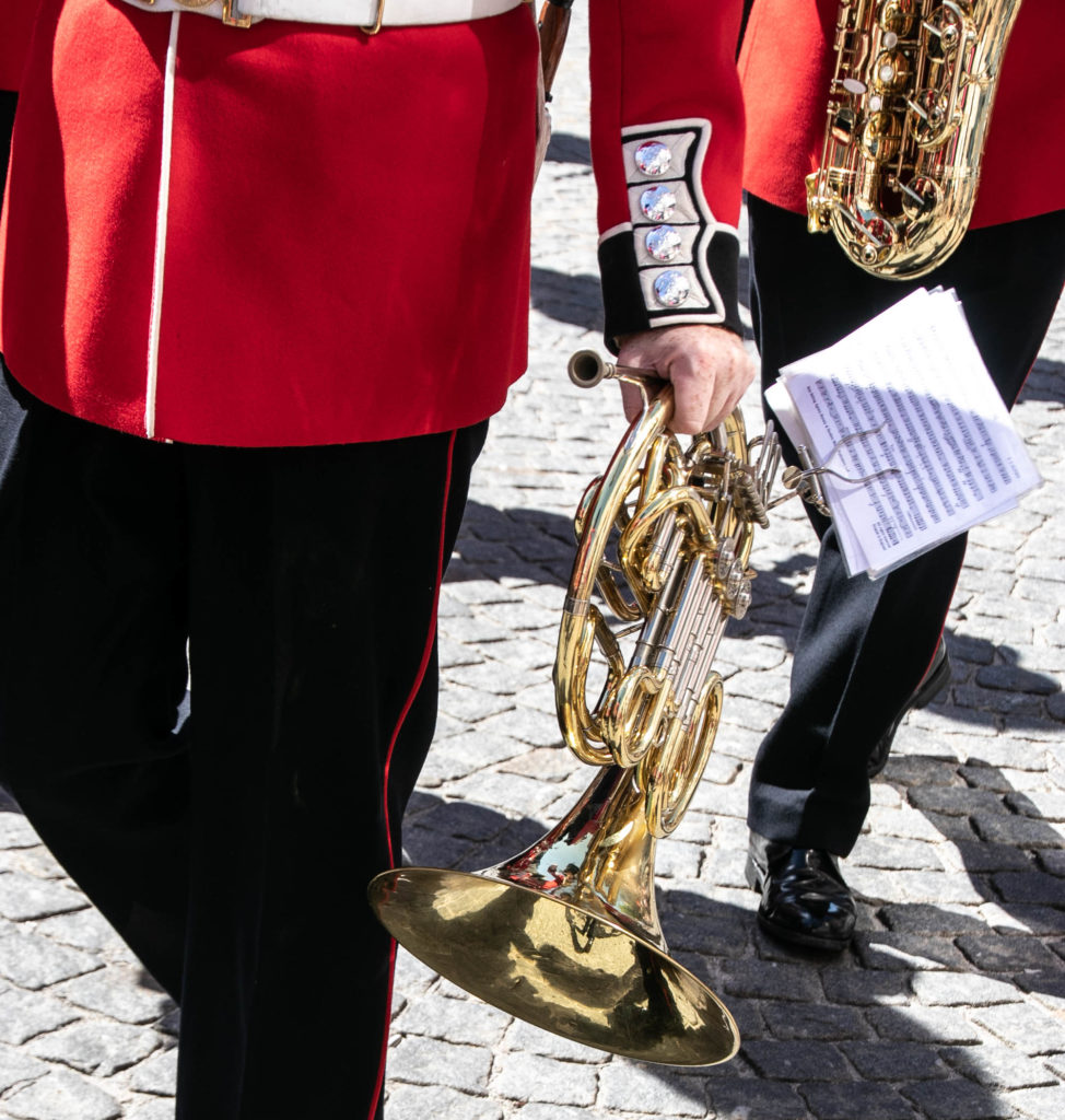 Ryttere og musik gennem byen © SønderborgNYT