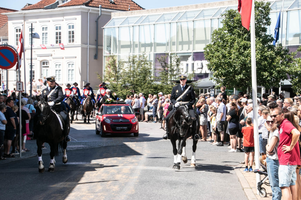 Søndagens rytteroptog © Sønderborgnyt