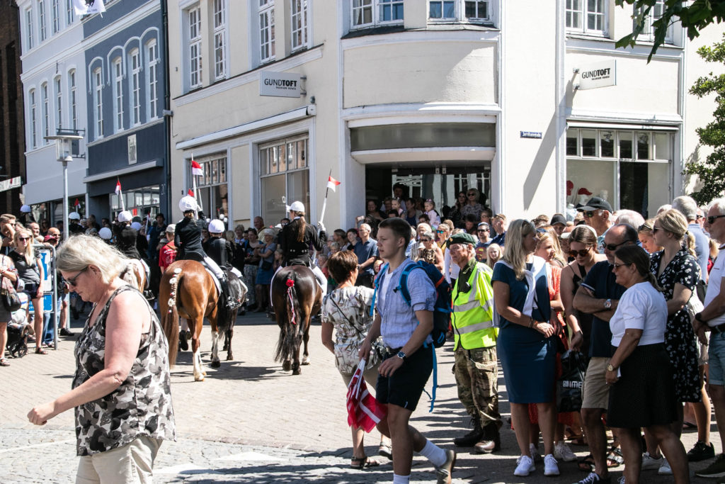 Søndagens rytteroptog © Sønderborgnyt