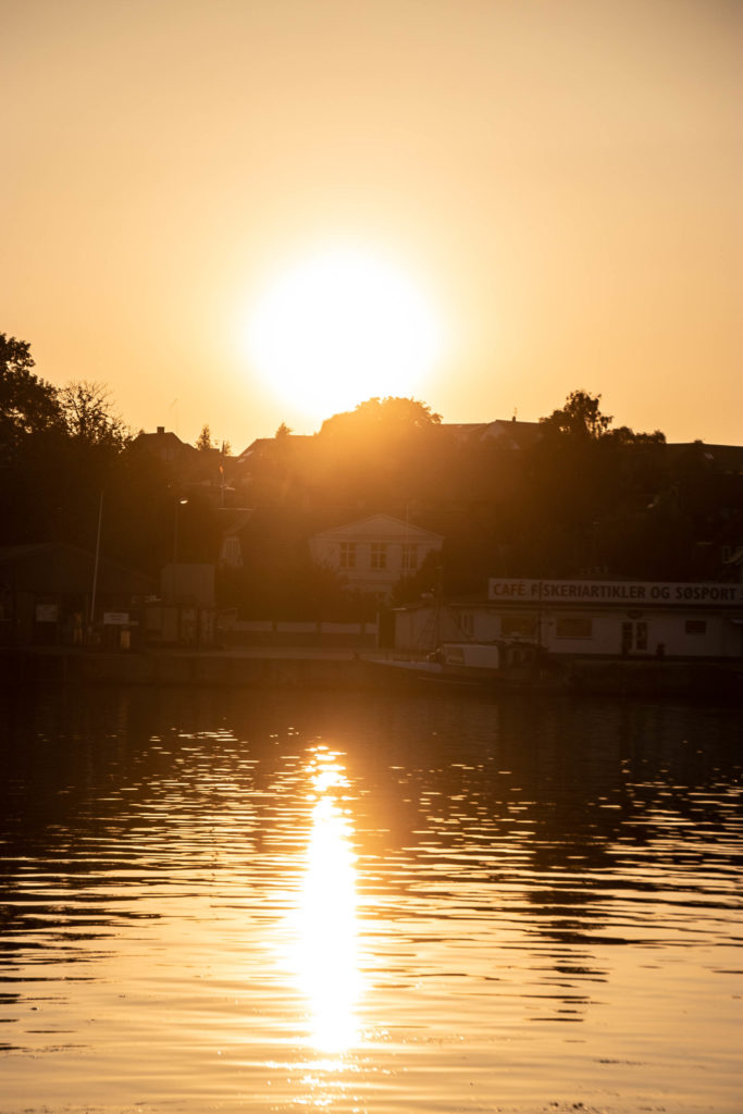 Aften ved havnen © SønderborgNYT