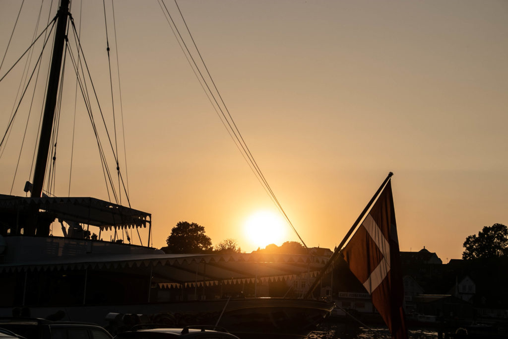 Aften ved havnen © SønderborgNYT