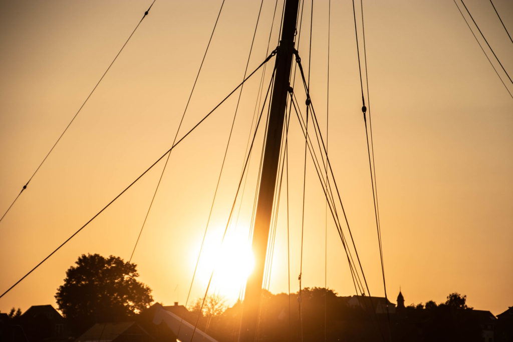 Aften ved havnen © SønderborgNYT