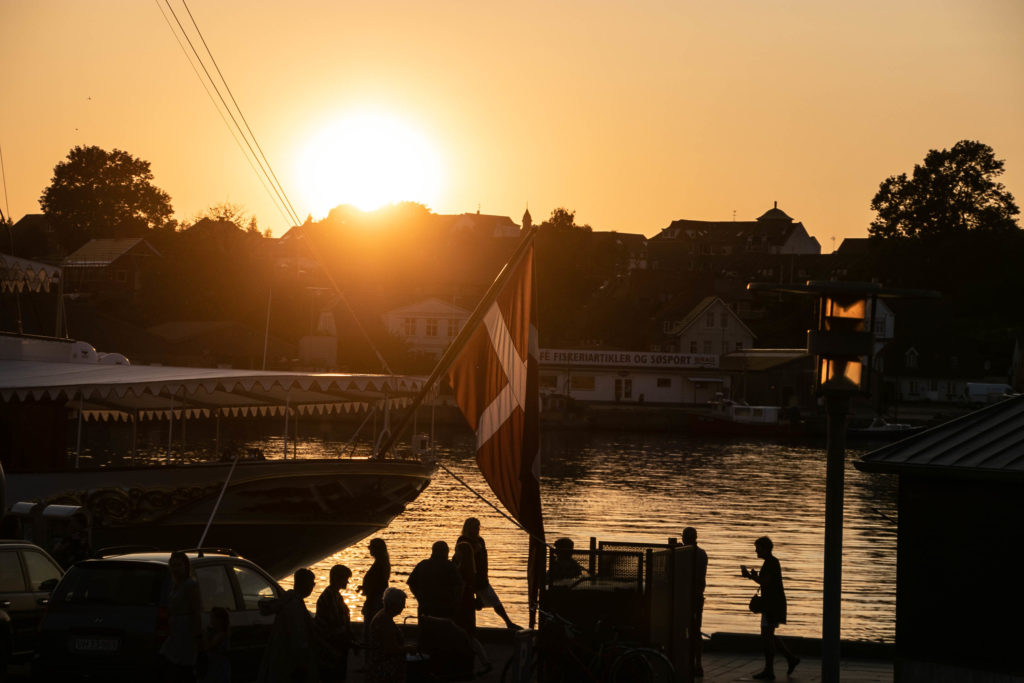 Aften ved havnen © SønderborgNYT