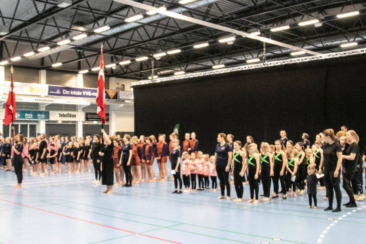 Gymnasterne er i gang på gulv SønderborgNYT