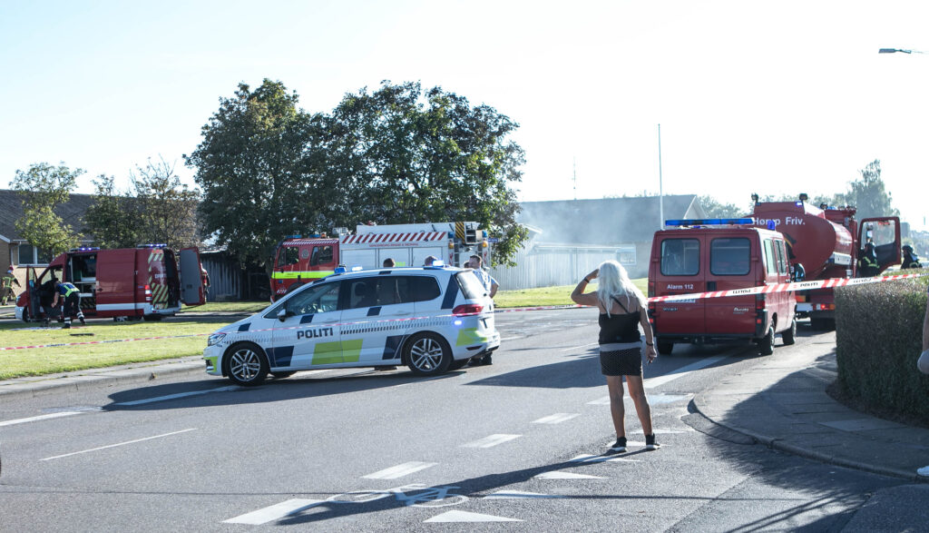 Søndervang-branden © SønderborgNYT