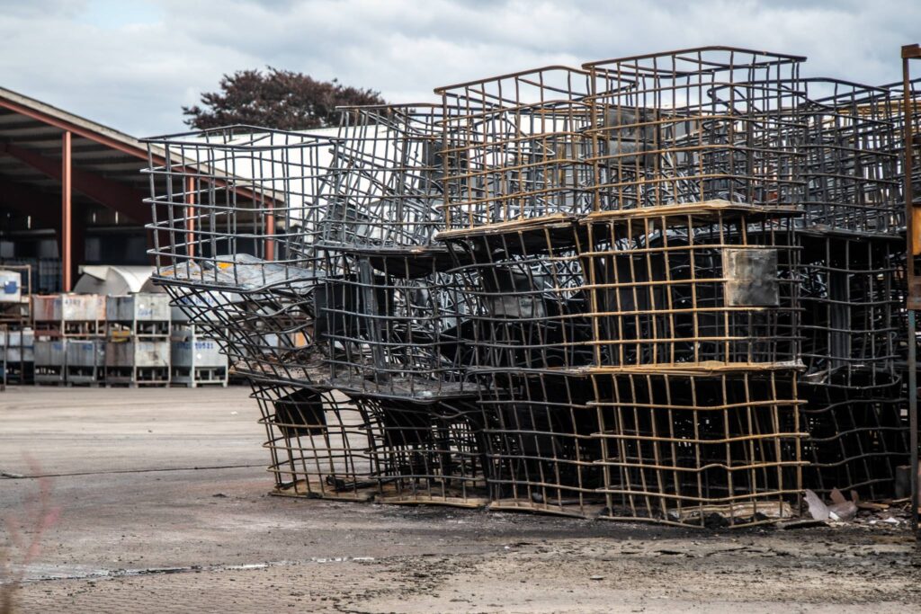 Efter branden © BACHs Foto