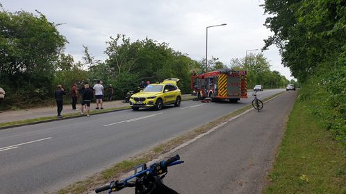 Trafikuheld. Foto; Per Franson