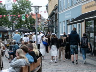 Eksamensfejring. Foto: Ole Kæhler