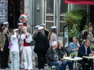 Eksamensfejring. Foto: Ole Kæhler