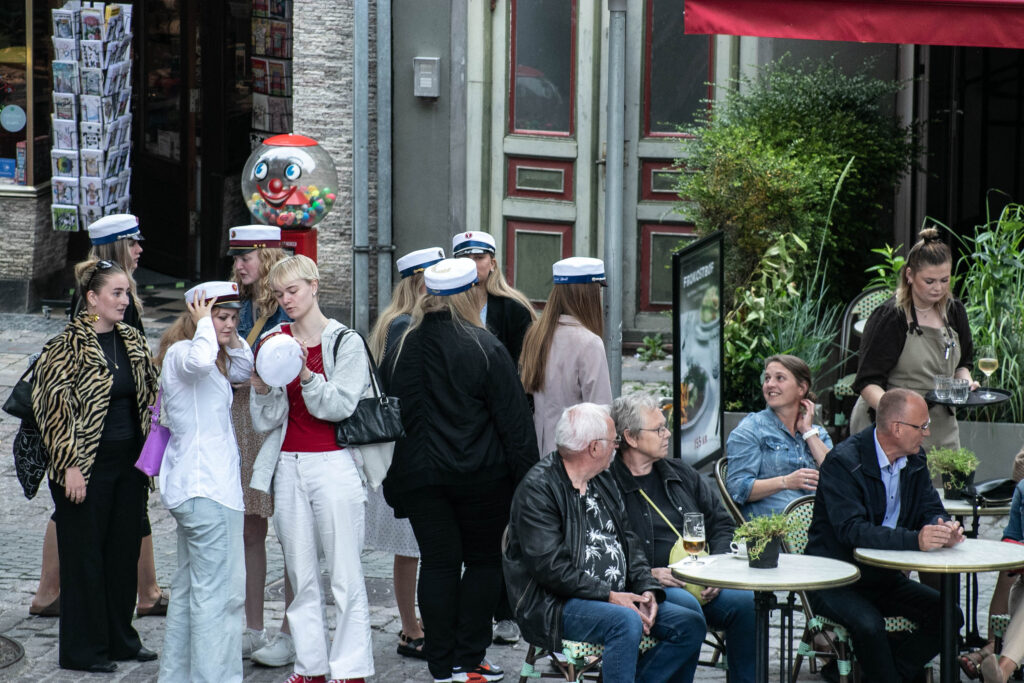 Eksamensfejring. Foto: Ole Kæhler