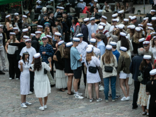 Eksamensfejring. Foto: Ole Kæhler