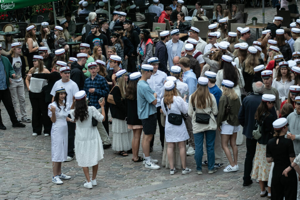Eksamensfejring. Foto: Ole Kæhler