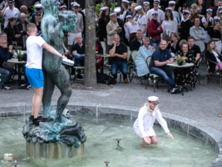 Eksamensfejring. Foto: Ole Kæhler