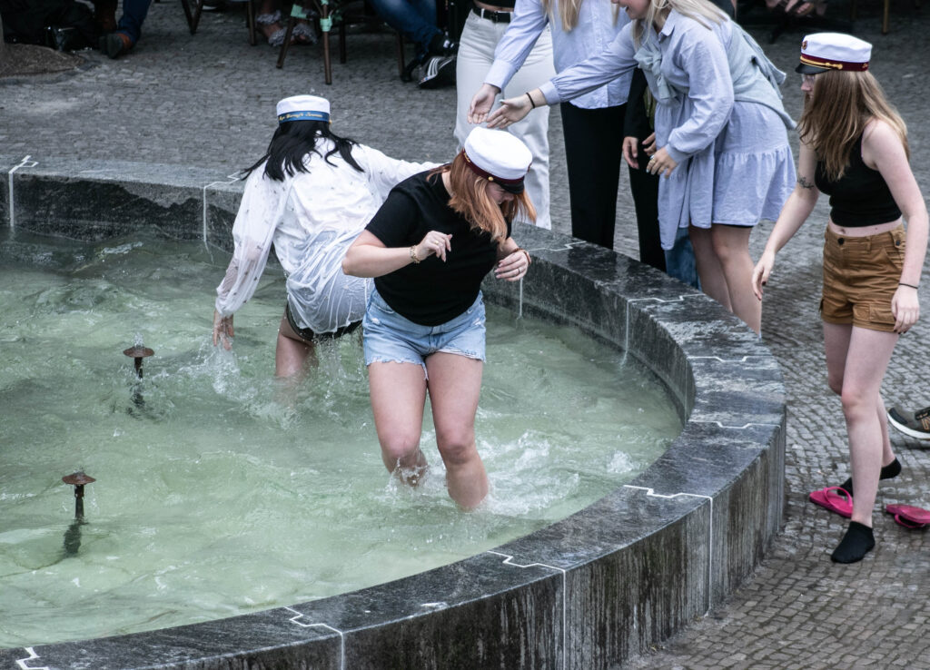 Eksamensfejring. Foto: Ole Kæhler