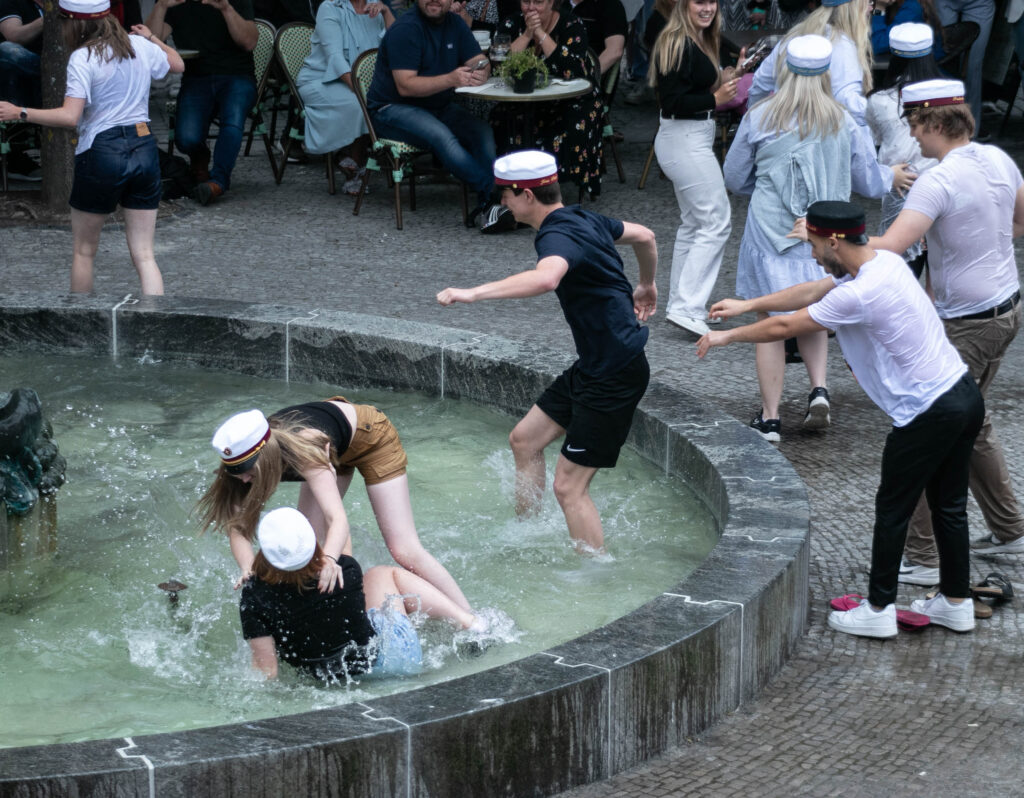 Eksamensfejring. Foto: Ole Kæhler