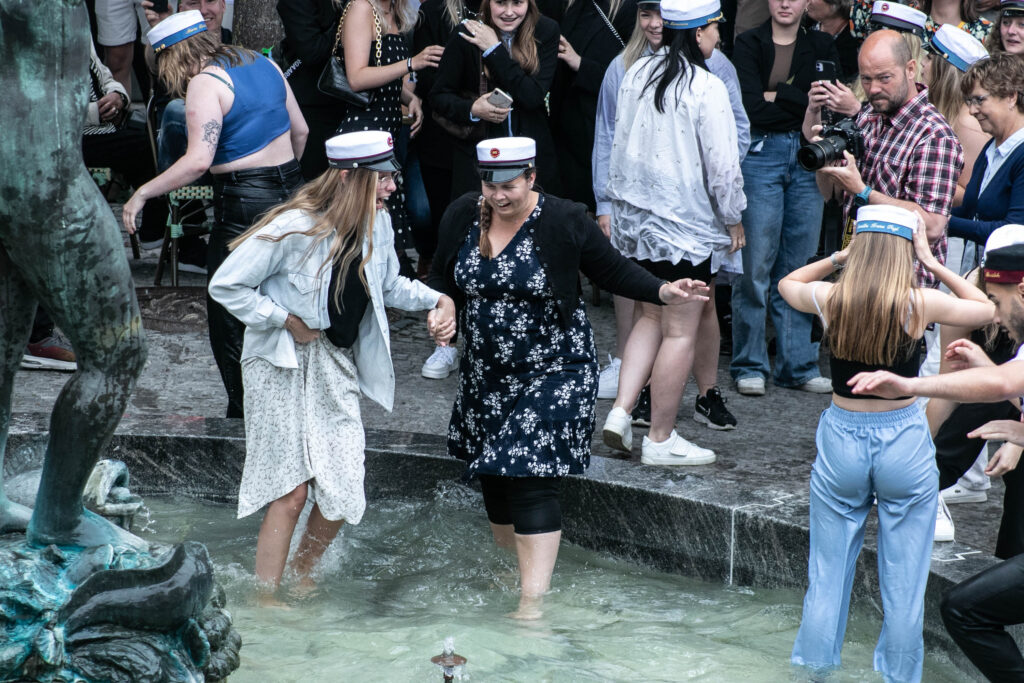 Eksamensfejring. Foto: Ole Kæhler