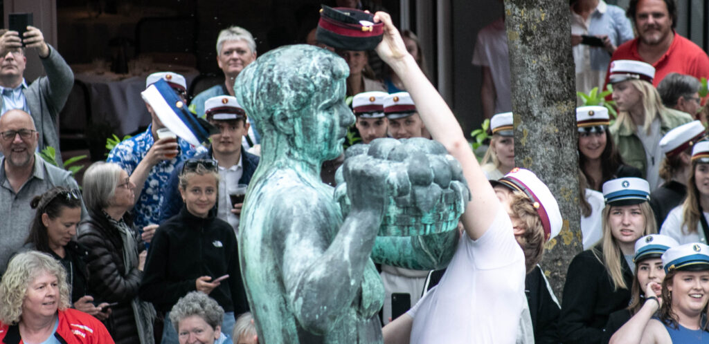 Eksamensfejring. Foto: Ole Kæhler