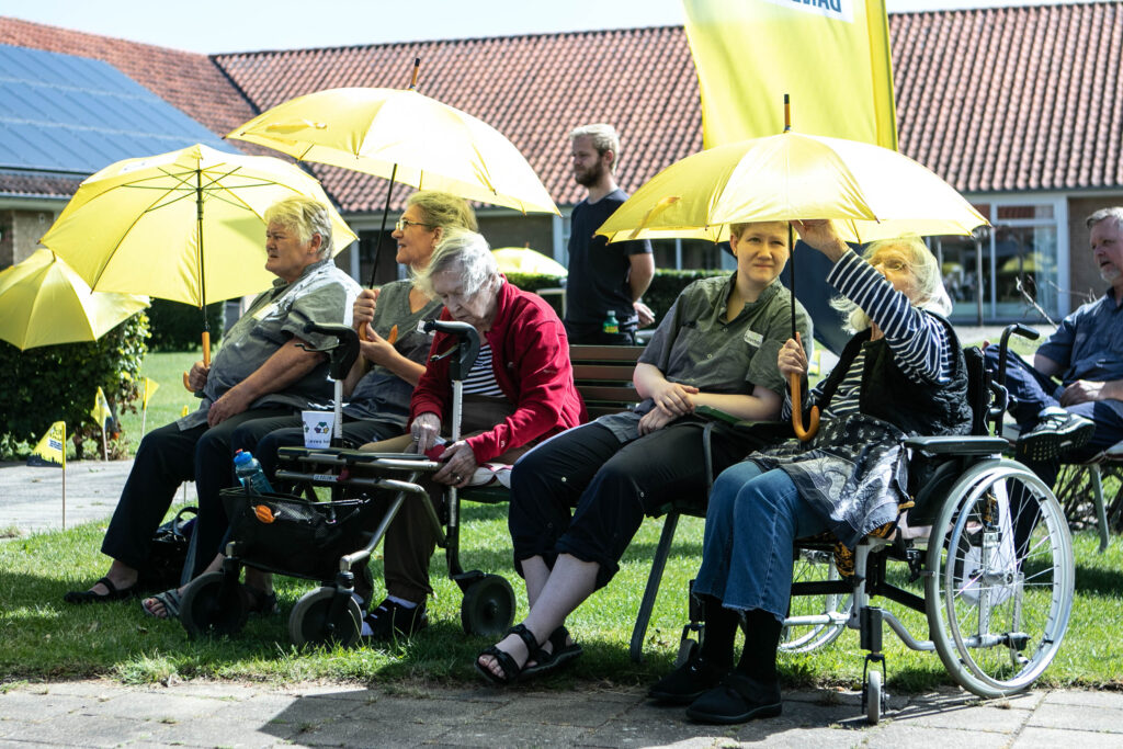 Gul fest. Foto: Ole Kæhler