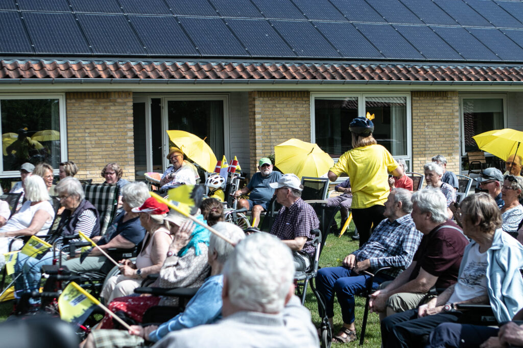 Gul fest. Foto: Ole Kæhler