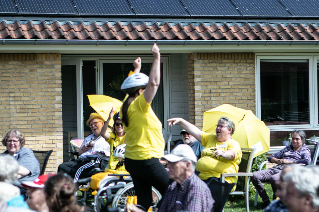 Gul fest. Foto: Ole Kæhler