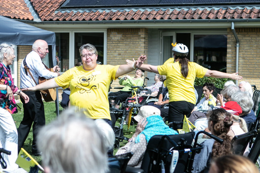 Gul fest. Foto: Ole Kæhler