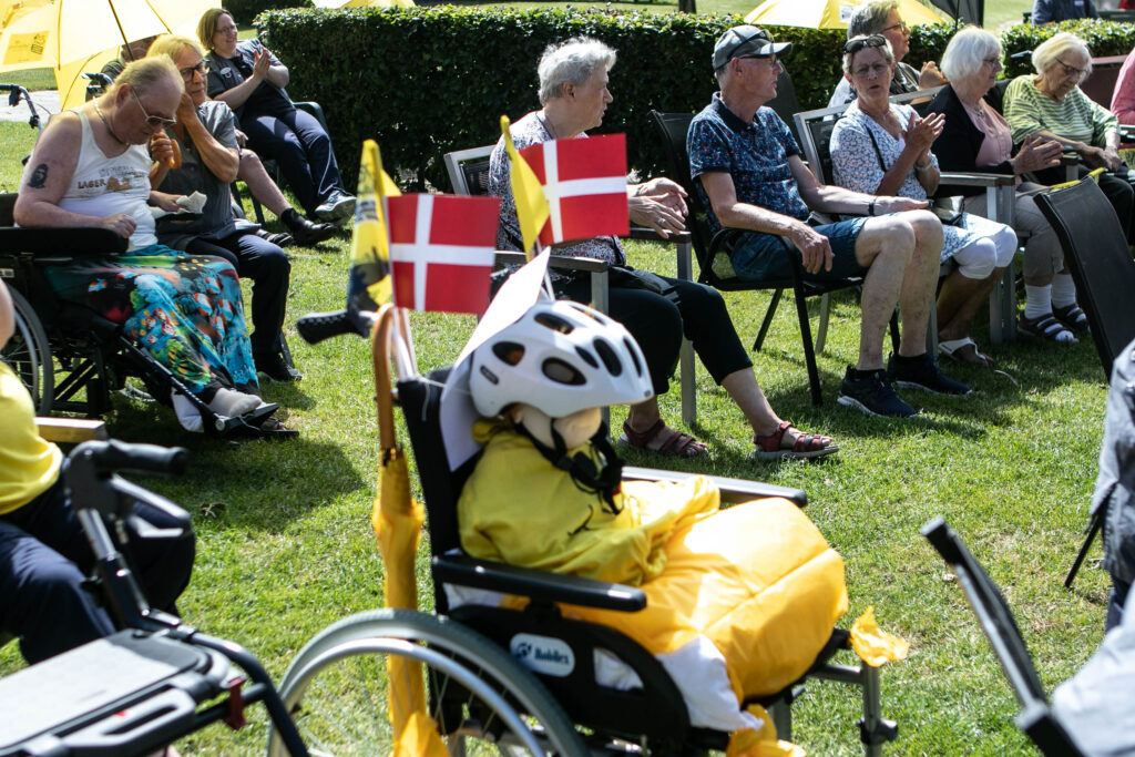 Gul fest. Foto: Ole Kæhler