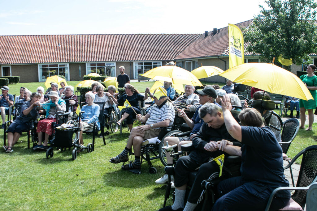 Gul fest. Foto: Ole Kæhler
