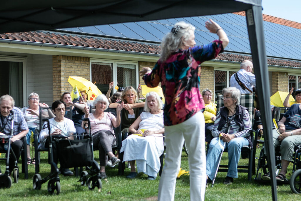 Gul fest. Foto: Ole Kæhler