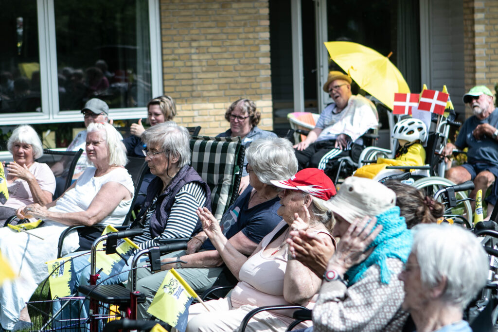 Gul fest. Foto: Ole Kæhler