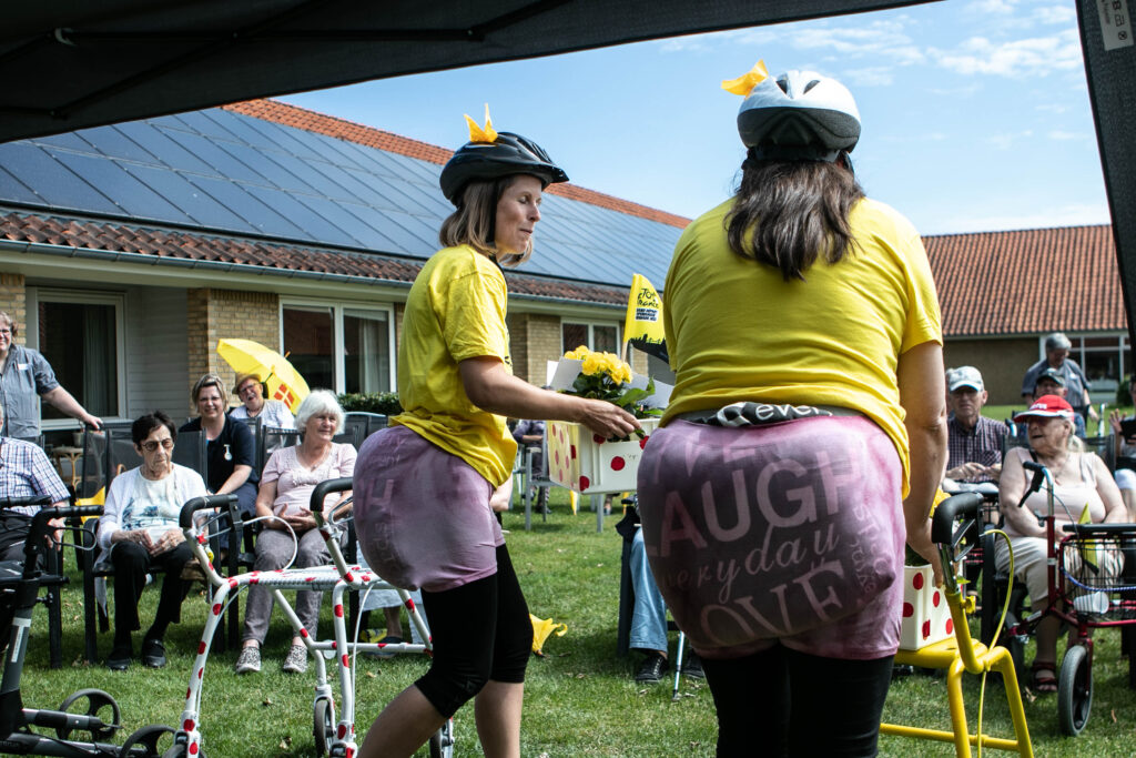 Gul fest. Foto: Ole Kæhler