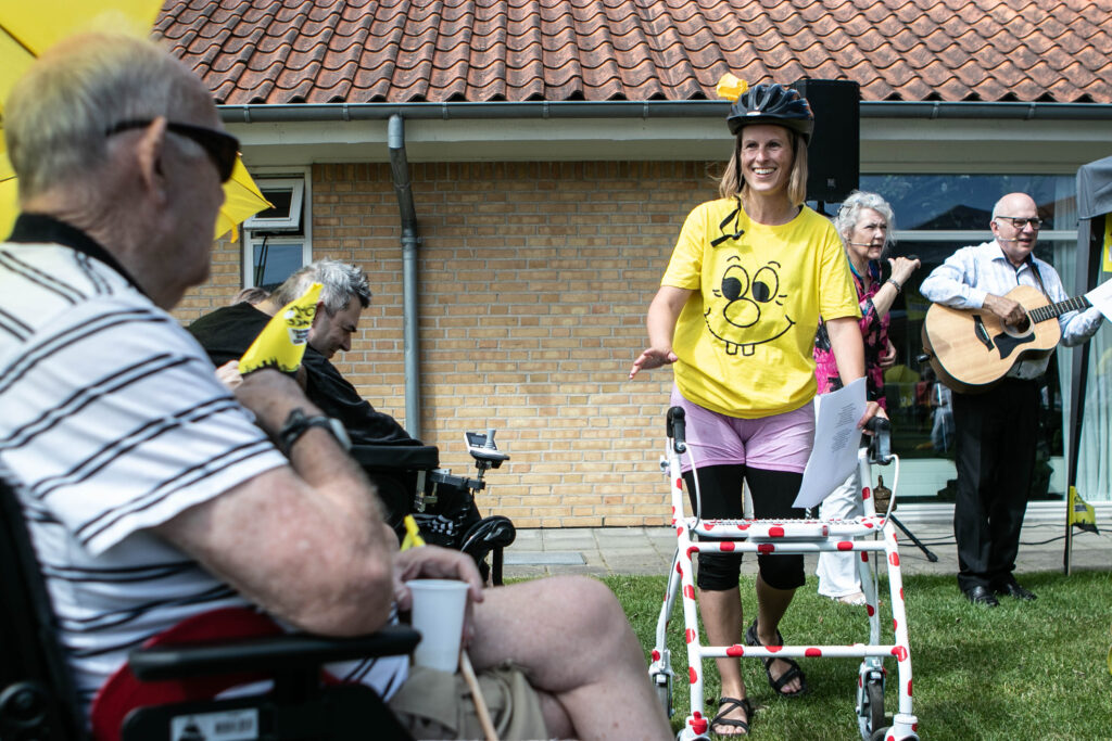 Gul fest. Foto: Ole Kæhler