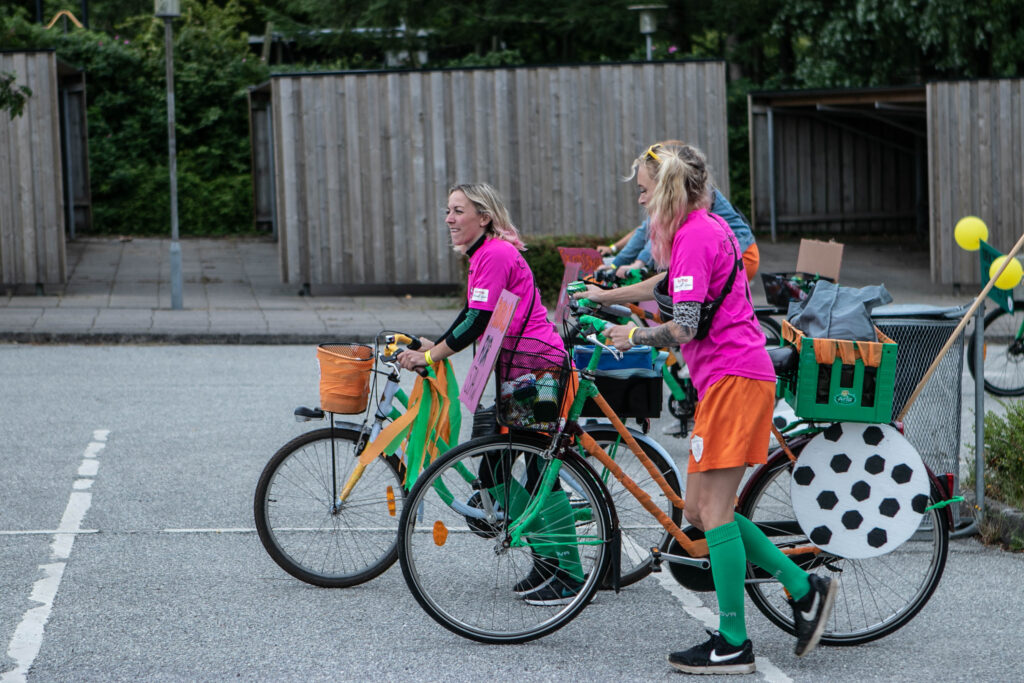 Cykeloptog. Foto: Ole Kæhler