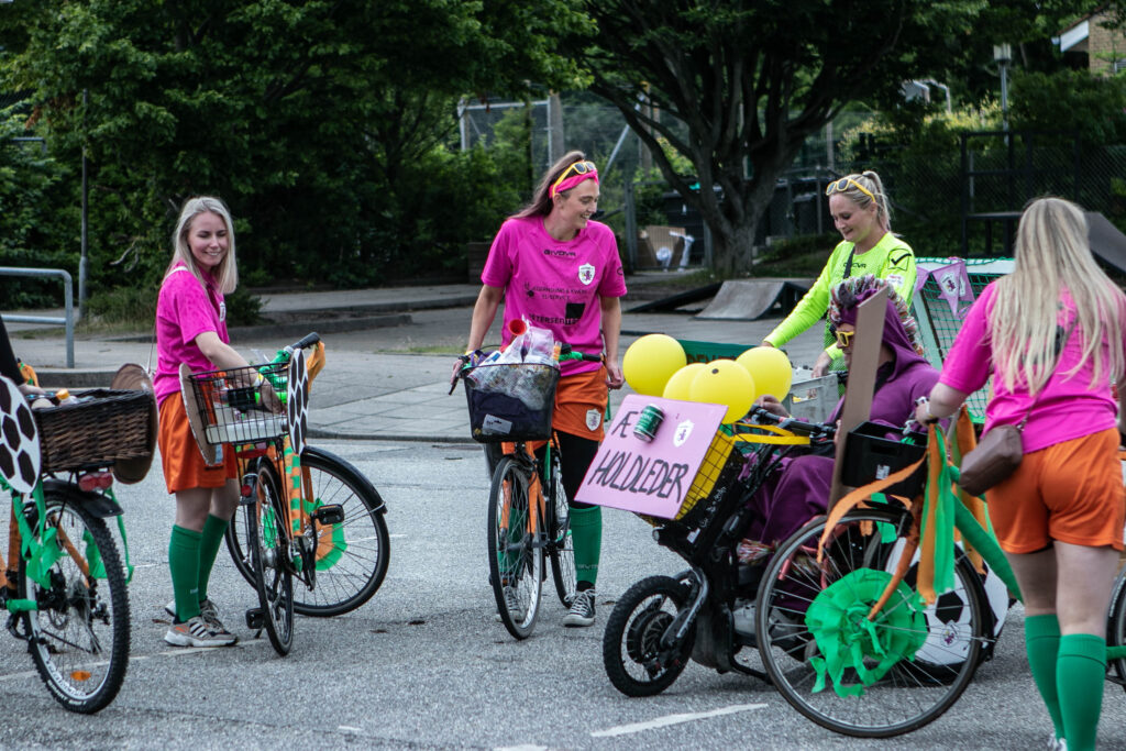 Cykeloptog. Foto: Ole Kæhler