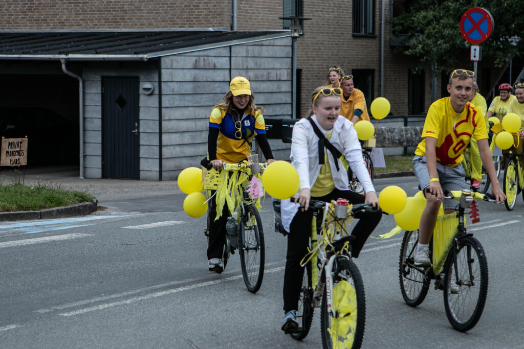 Cykeloptog. Foto: Ole Kæhler