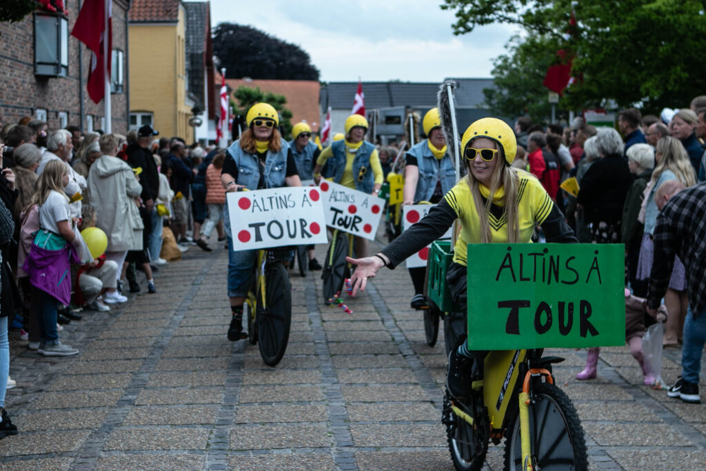 Cykeloptog. Foto: Ole Kæhler