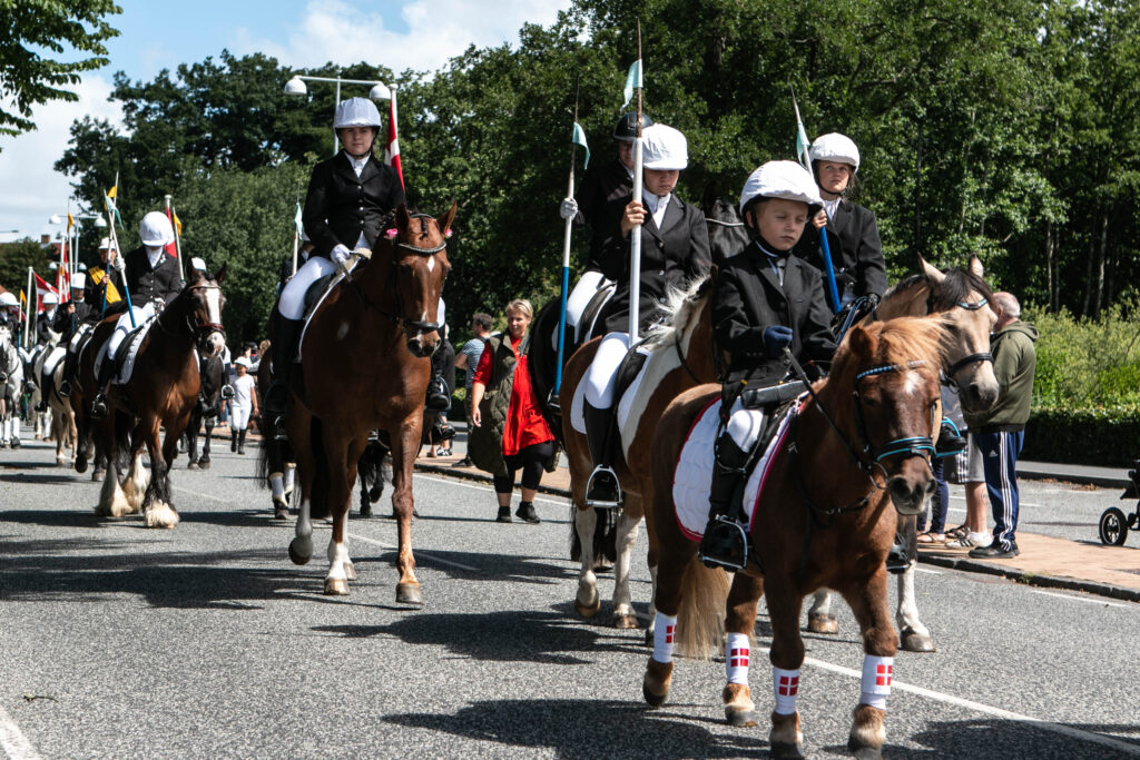 Gråsten Ringridning. Foto: Ole Kæhler