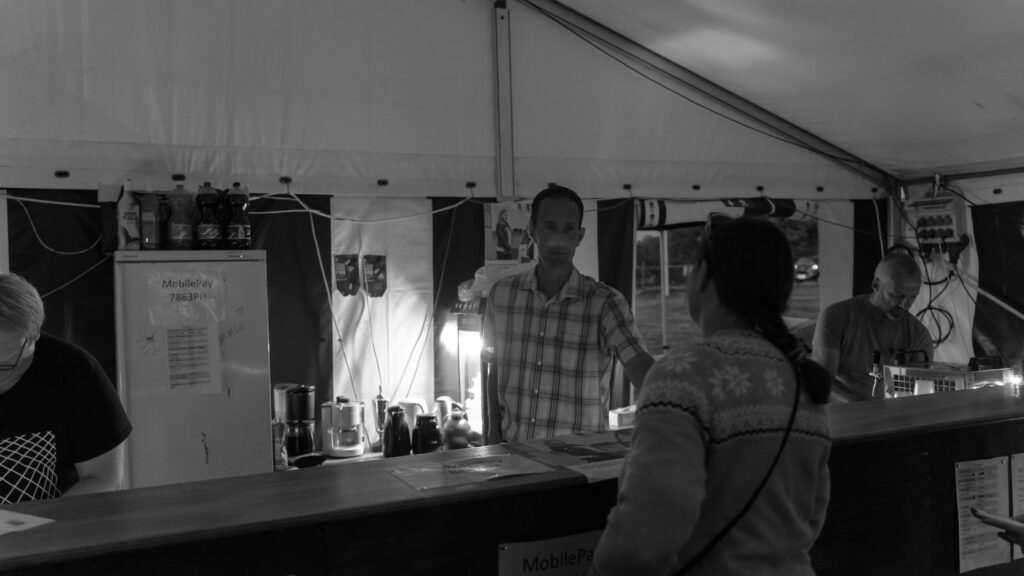 Fest på Kær. Foto: Bachs Foto