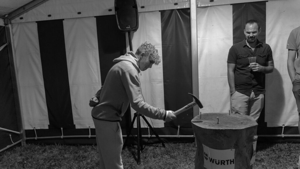 Fest på Kær. Foto: Bachs Foto