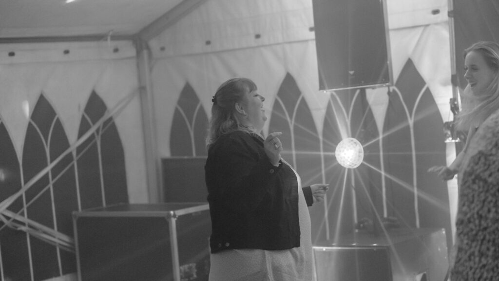 Fest på Kær. Foto: Bachs Foto