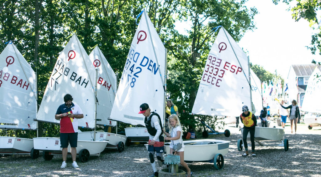 Optimist-EM. Foto: Ole Kæhler
