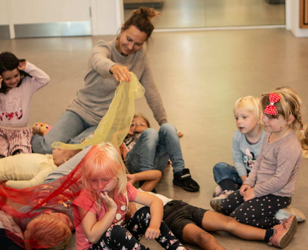 De små synger. Foto: Ole Kæhler